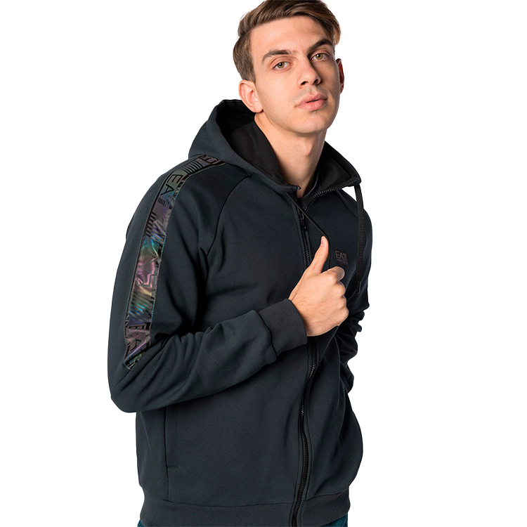 Hanorac pt bărbați EA7 EMPORIO ARMANI SWEATSHIRT M S Albastru photo 2