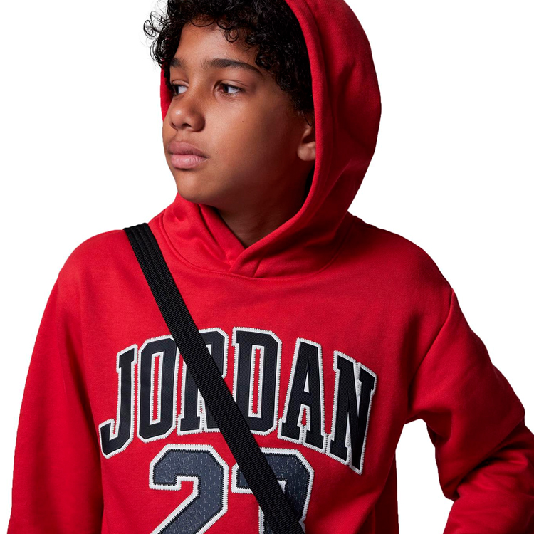 Hanorac Nike JDN JORDAN HBR FLC PO HOODIE / Barbati / S / Rosu photo 5