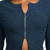 Hanorac Nike W NSW NK CHLL KNT RIB FZ CRDGN thumbnav 4