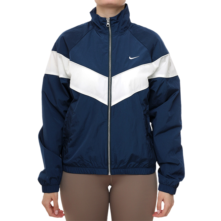 Hanorac Nike W NSW NK WR WVN UV FZ JKT XS Blue Femei photo 4