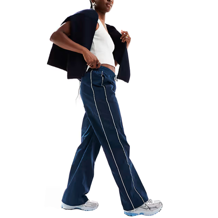 Брюки Nike W NSW NK WR WVN HR OH PANT XL Синий Женский photo 6