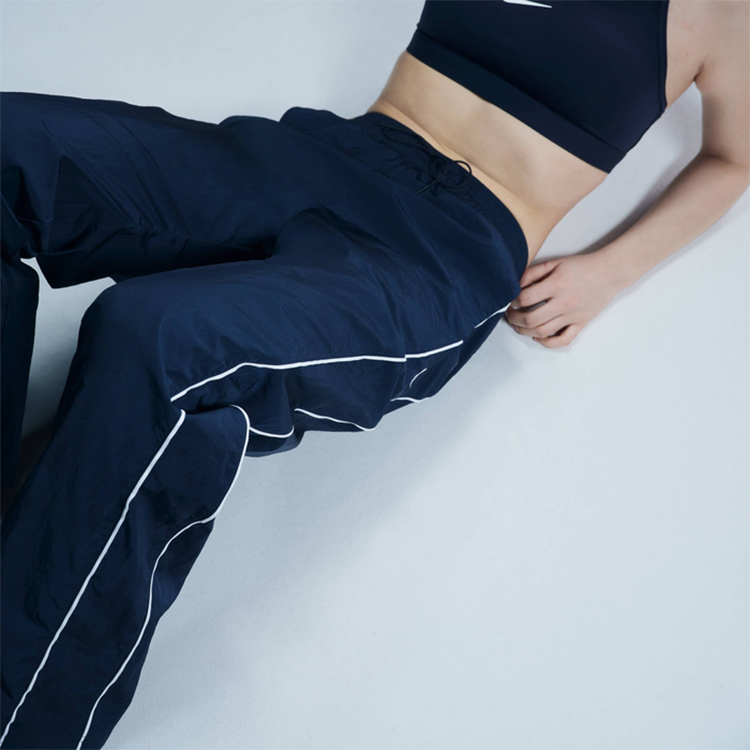 Брюки Nike W NSW NK WR WVN HR OH PANT XL Синий Женский photo 7