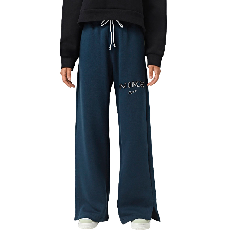 Брюки Nike W NSW PHNX FLC HR LOGO PNT WDE XS Синий Женский photo 3