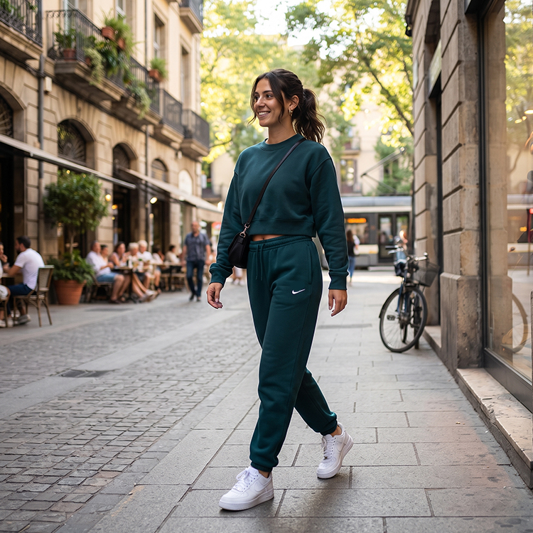 Брюки Nike W NSW PHNX FLC HR OS PANT 2 S Синий Женский photo 3