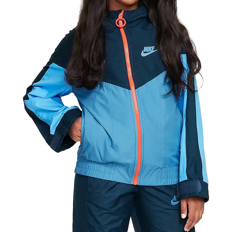 Hanorac Nike K NSW RPL WR JKT EO SR / Femei / XS / Albastru photo 1 Hanorac Nike K NSW RPL WR JKT EO SR / Femei / XS / Albastru photo 1