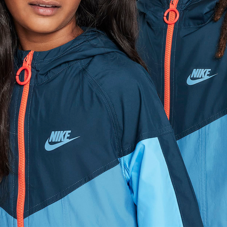 Hanorac Nike K NSW RPL WR JKT EO SR / Femei / XS / Albastru photo 6