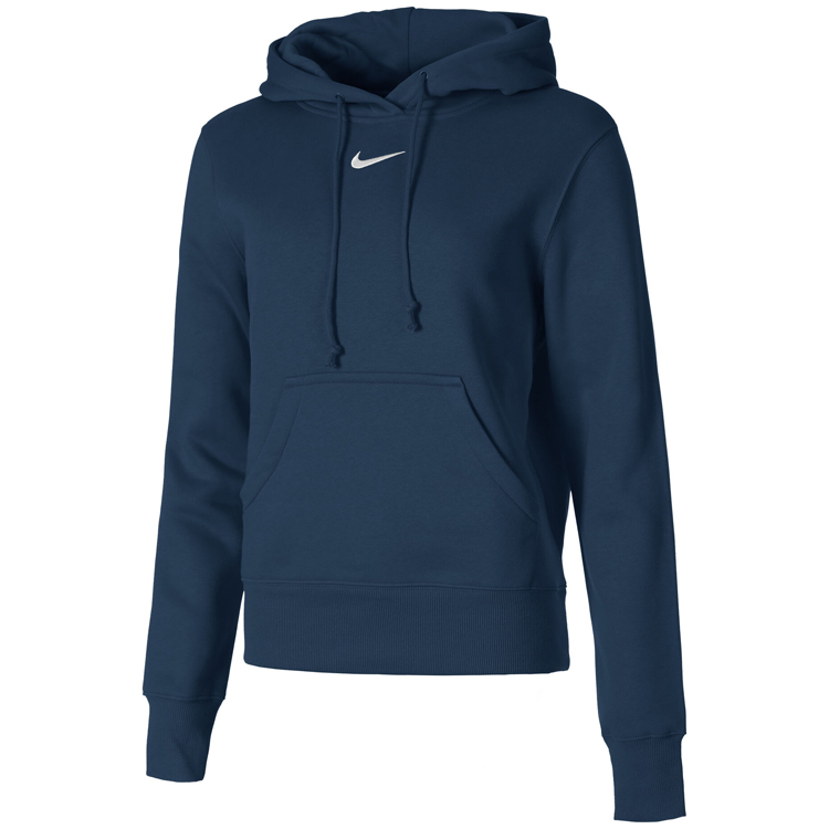 Hanorac Nike W NSW PHNX FLC STD PO HOODIE S Albastru Femei photo 3