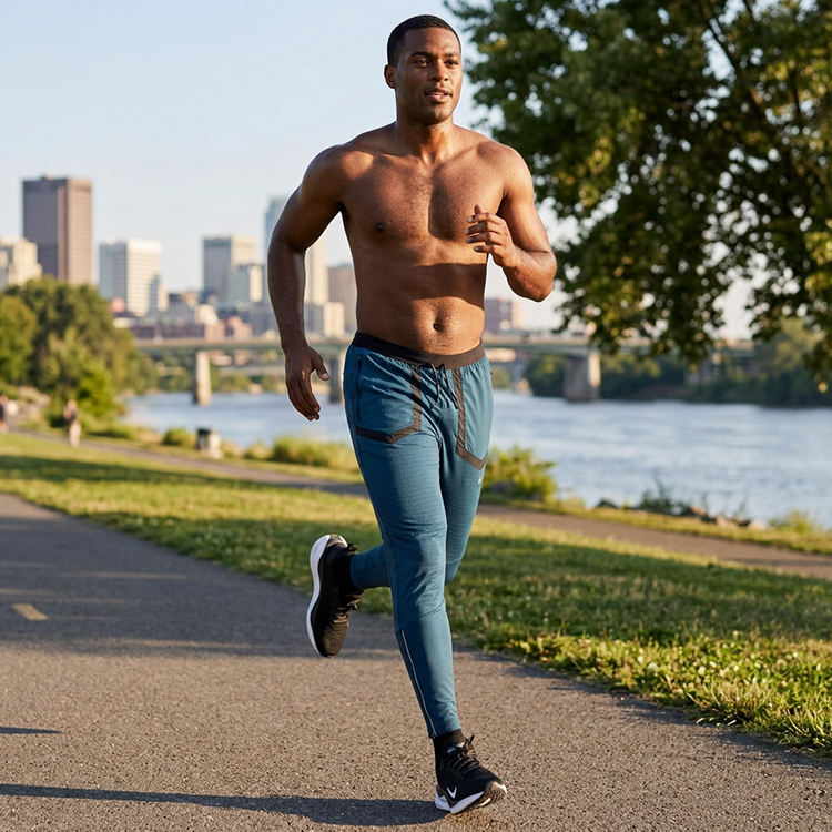 Брюки Nike M NK PHNM ELITE PANT WR L Синий Мужской photo 6