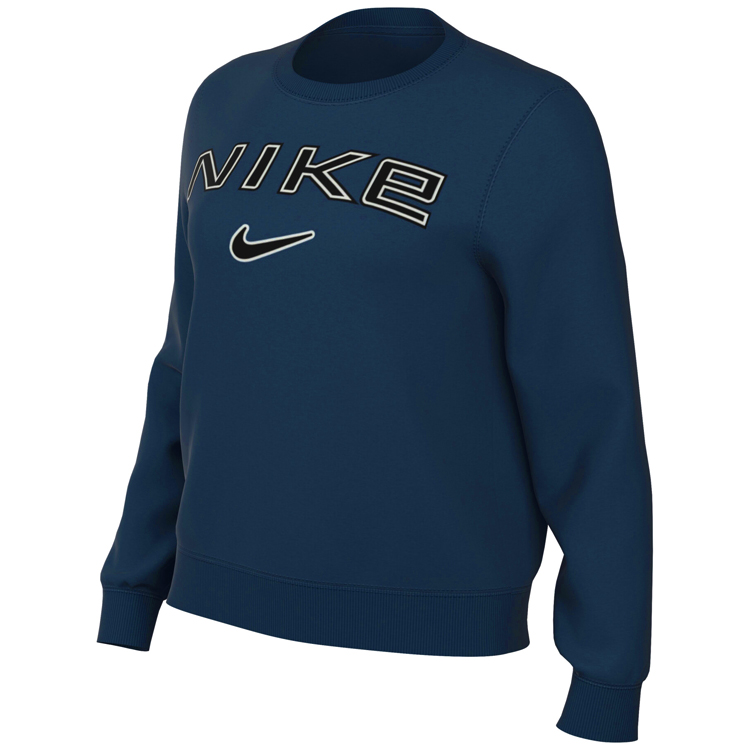 Толстовка Nike W NSW PHNX FLC STD LOGO CREW XL Синий Женский photo 2