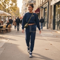 Брюки Nike W NSW PHNX FLC MR STD LOGO PNT thumbnav 5