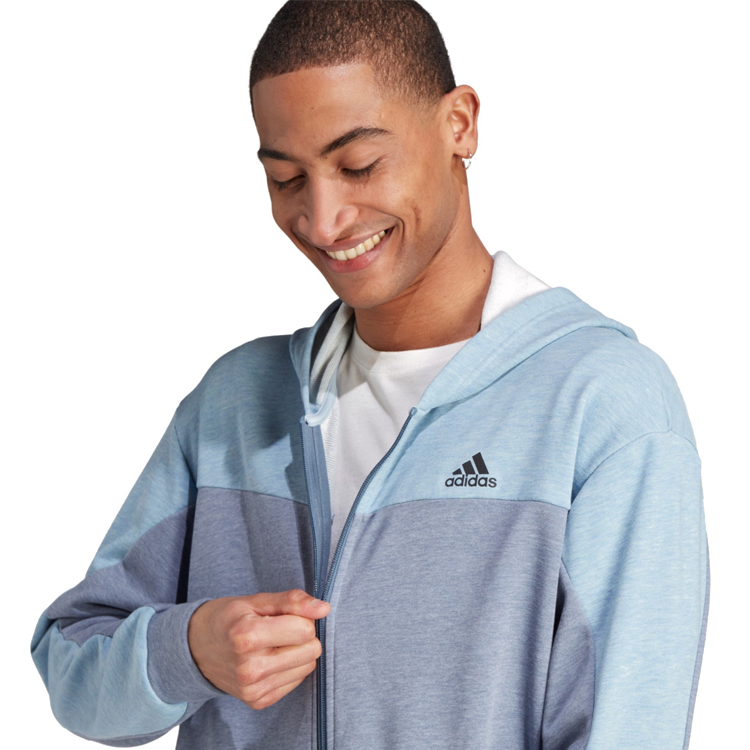 Hanorac pt bărbați Adidas M MEL FZ XL Gri photo 4