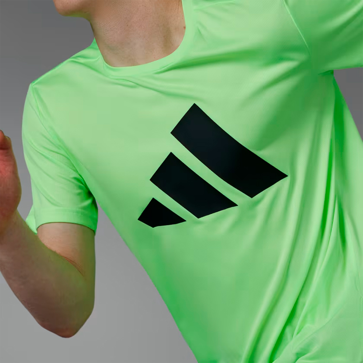 Tricou bărbătesc Adidas RUN IT TEE XS Verde photo 3