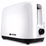 Тостер Vitek VT1578, 2 тоста, 750 Вт, Белый