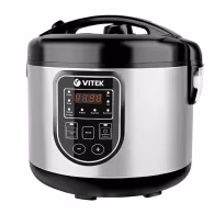 Мультиварка Vitek VT4278, 5 л, 900 Вт, 8 программ, Серебристый с чёрным