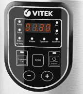 Мультиварка Vitek VT4278, 5 л, 900 Вт, 8 программ, Серебристый с чёрным thumbnav 2
