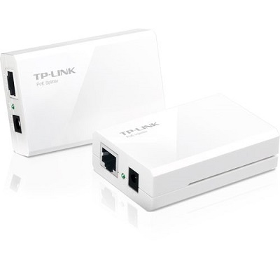 TP-LINK TL-PoE200, Power over Ethernet Adapter Kit, 1 Injector and 1 Splitter included, 100 meters PoE extension, 12/9/5VDC output, Plug and Play photo 1