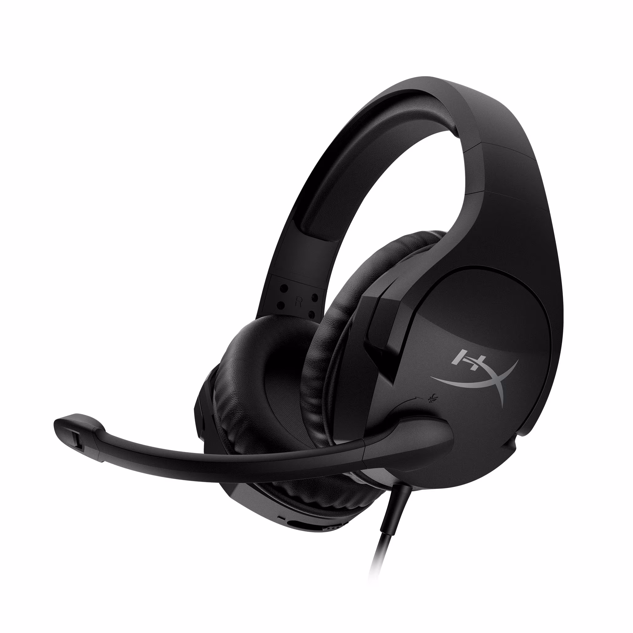 Headset HyperX Cloud Stinger S, Black, 90-degree rotating ear cups, Virtual 7.1 Surround Sound (USB Adapter), Microphone built-in, Frequency response: 18Hz–23,000 Hz, Cable length:1.3m+1.7m extension, 3.5 jack, Input power rated 30mW, maximum 500mW