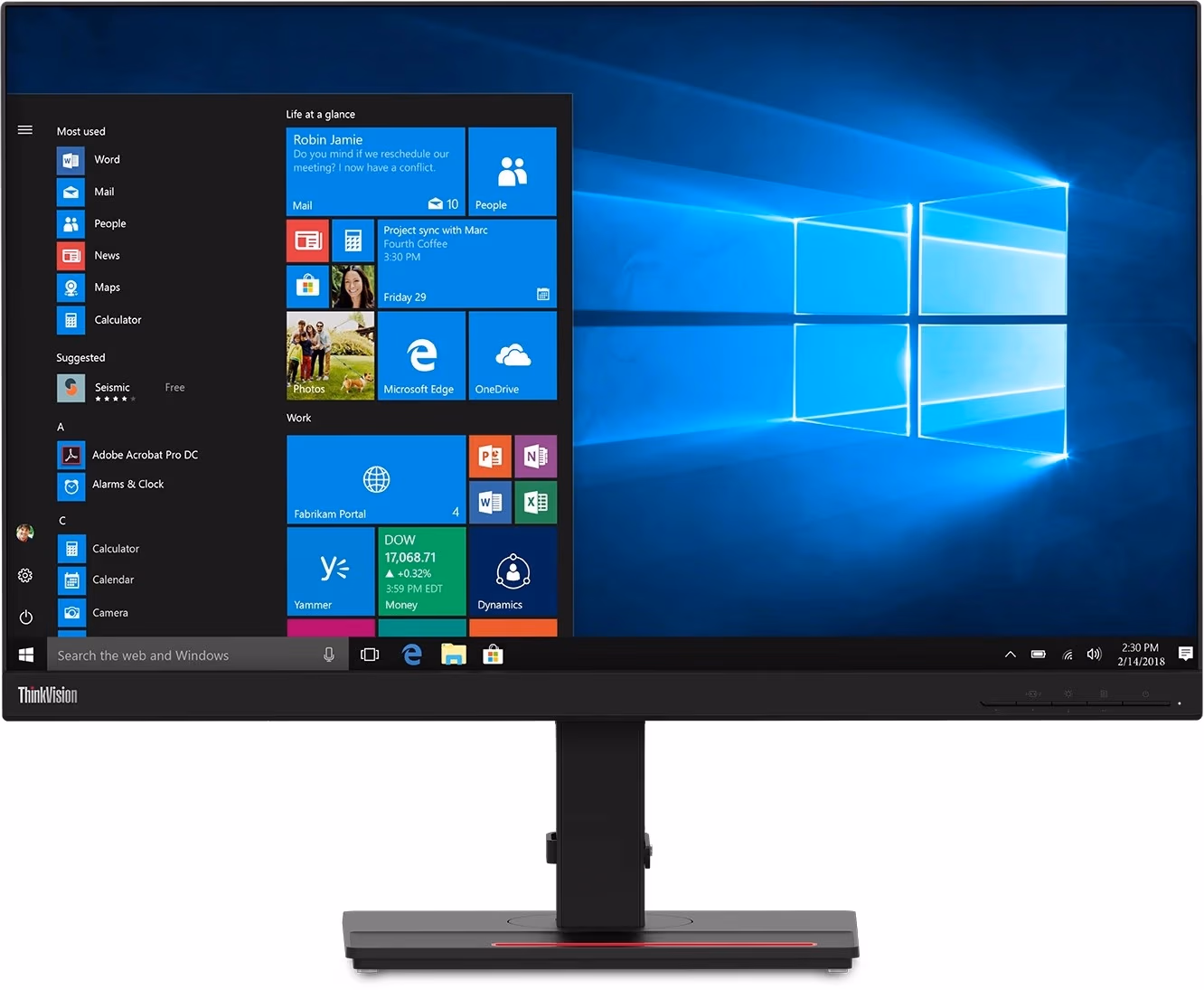27.0" LENOVO IPS LED ThinkVision T27h-20 Black Borderless (4ms, 700:1, 350cd, 2560x1440, 178°/178°, HDMI, DisplayPort, USB-C (Video, Data, Power), USB Hub: 5 x USB3.1, Audio Line-in/out, Heigh Adjustment, VESA) 