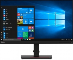 27.0" LENOVO IPS LED ThinkVision T27h-20 Black Borderless (4ms, 700:1, 350cd, 2560x1440, 178°/178°, HDMI, DisplayPort, USB-C (Video, Data, Power), USB Hub: 5 x USB3.1, Audio Line-in/out, Heigh Adjustment, VESA) thumbnav 1