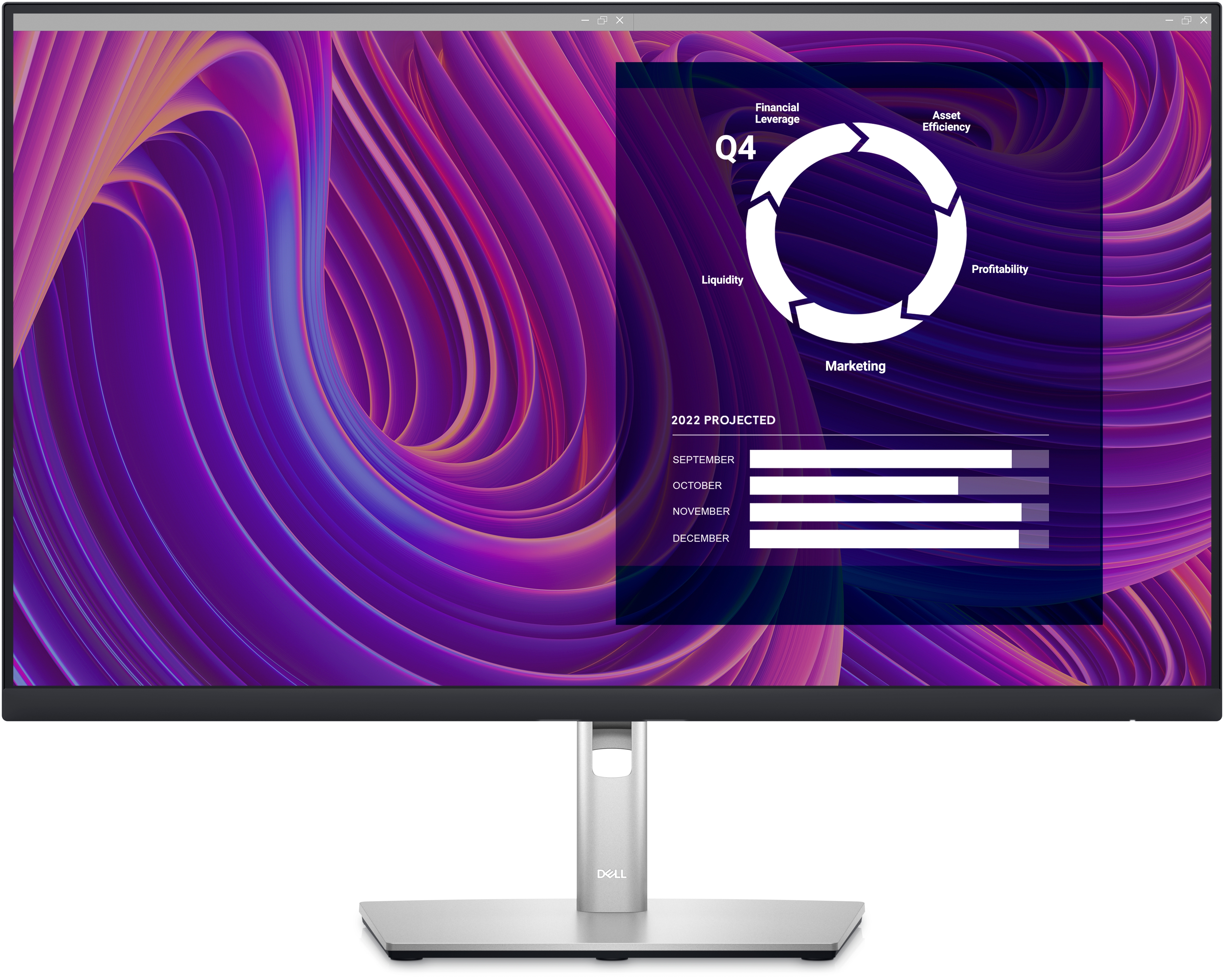 27.0" DELL IPS LED P2723D Ultrathin Bezel Black (5ms, 1000:1, 350cd, 2560x1440, 178°/178°, DisplayPort, HDMI, Pivot, Height-adjustable, USB Hub: 4xUSB3.2, VESA) photo 1