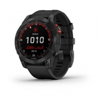 Garmin Fenix 7 Solar Slate Gray with Black Band thumbnav 1