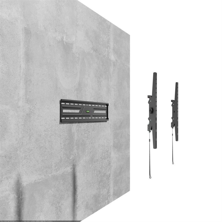 Suport TV de perete (inclinabil), 37”-86” Gembird ”WM-86T-01” photo 8
