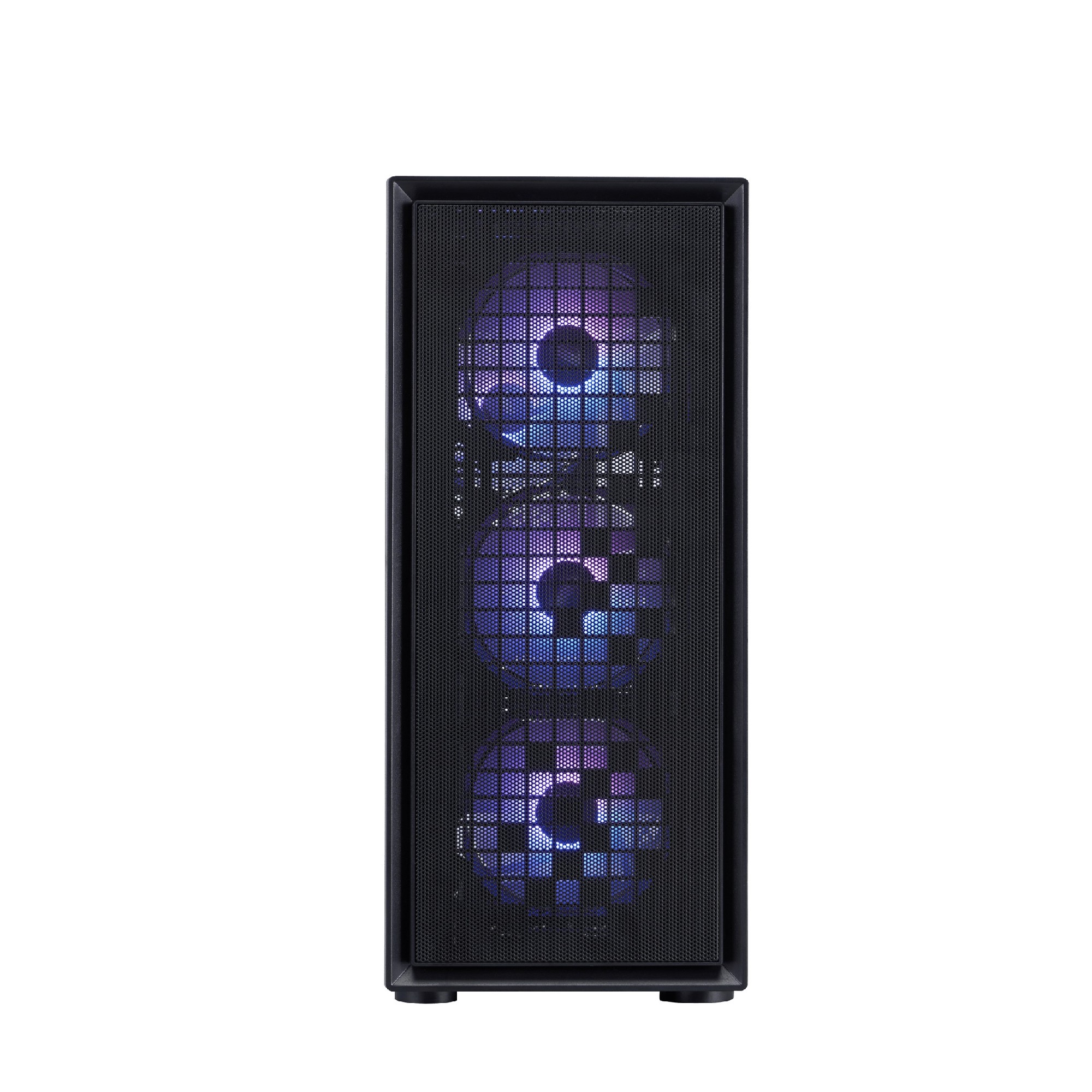 Корпус 1STPLAYER GO6 / w/oPSU / Side-Window / 4 x FS7 / ATX / Black photo 3