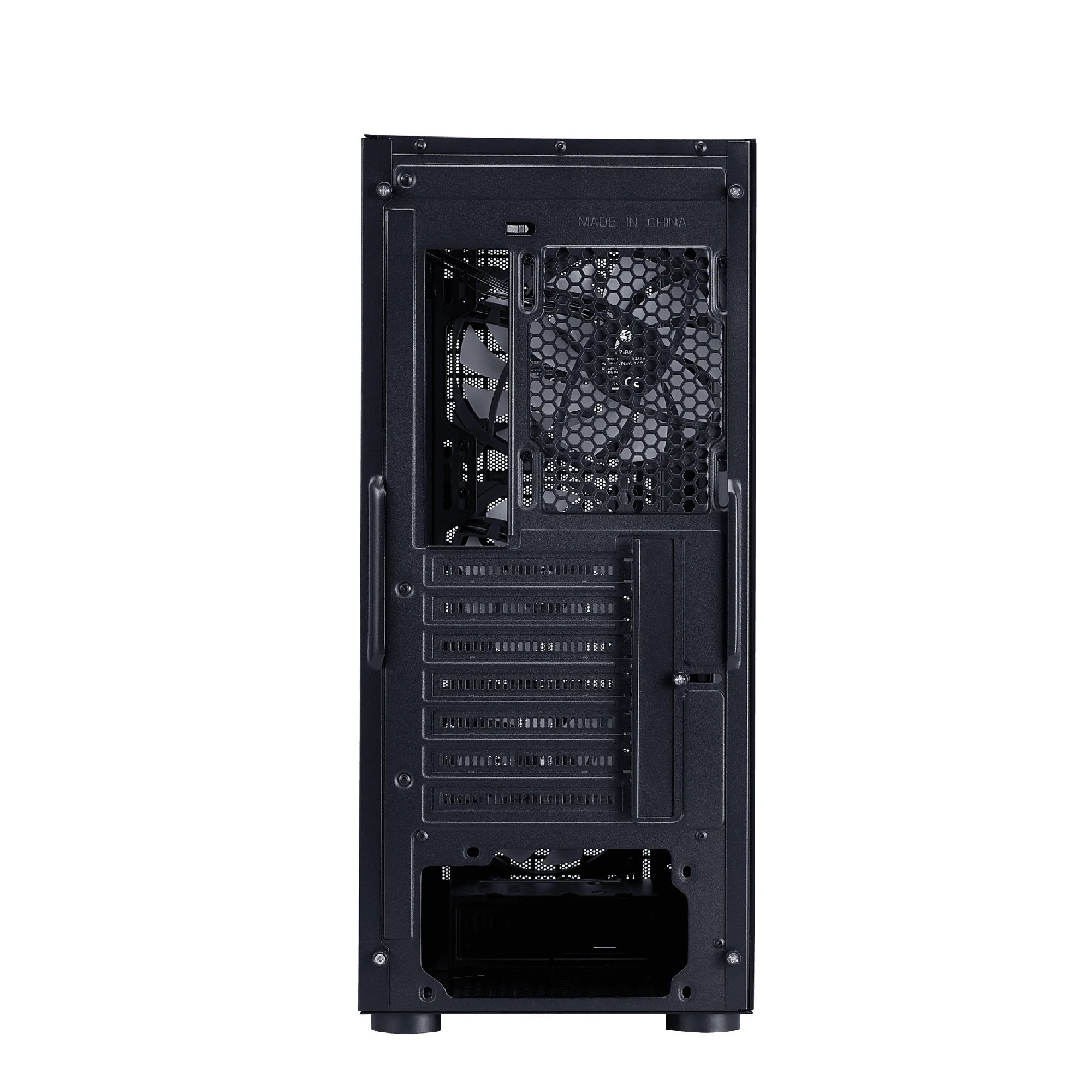 Корпус 1STPLAYER GO6 / w/oPSU / Side-Window / 4 x FS7 / ATX / Black photo 7