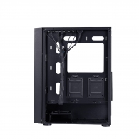 Корпус 1STPLAYER GO6 / w/oPSU / Side-Window / 4 x FS7 / ATX / Black thumbnav 9