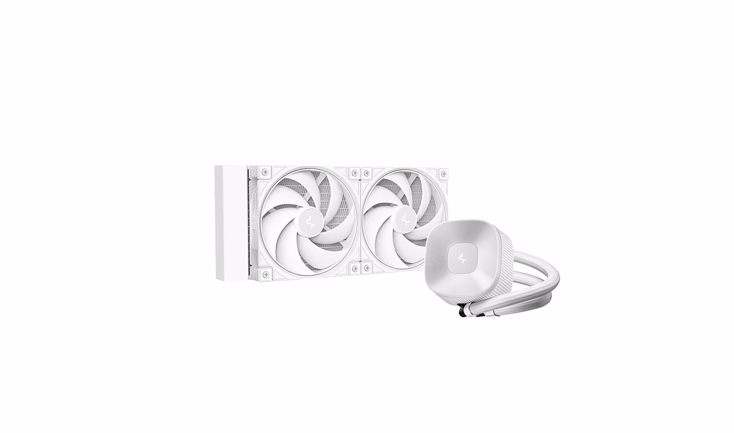 Sistem de racire lichid DEEPCOOL LE240 V2 PURE WHITE/ Universal/ 250W/ 21dBA/ 48.34 CFM