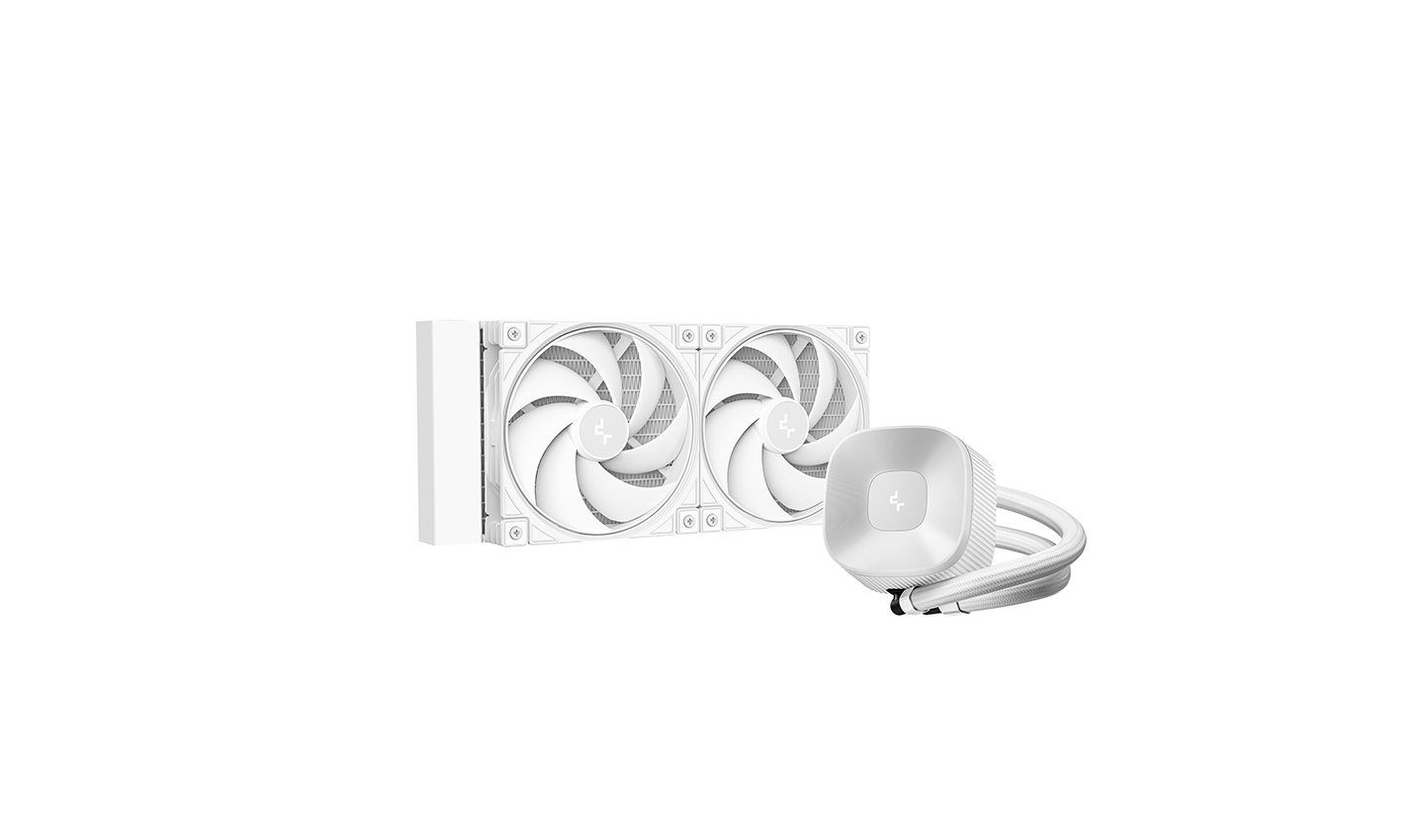 Sistem de racire lichid DEEPCOOL LE240 V2 PURE WHITE/ Universal/ 250W/ 21dBA/ 48.34 CFM
