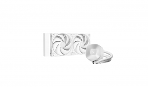 Sistem de racire lichid DEEPCOOL LE240 V2 PURE WHITE/ Universal/ 250W/ 21dBA/ 48.34 CFM thumbnav 1