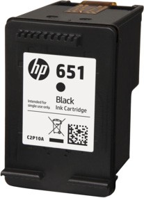 HP 651 (C2P10AE) Black Ink Cart for HP Deskjet Ink Advantage 5575 , HP DeskJet Ink Advantage 5645, 600p. photo 2