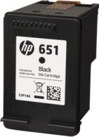 HP 651 (C2P10AE) Black Ink Cart for HP Deskjet Ink Advantage 5575 , HP DeskJet Ink Advantage 5645, 600p. thumbnav 2