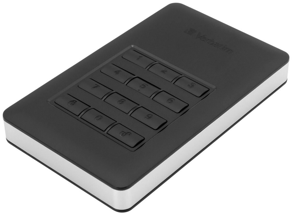 2.5” Внешний HDD Verbatim Store 'n' Go with Keypad Access / USB3.0/USB-C / 2.0TB / Black photo 2