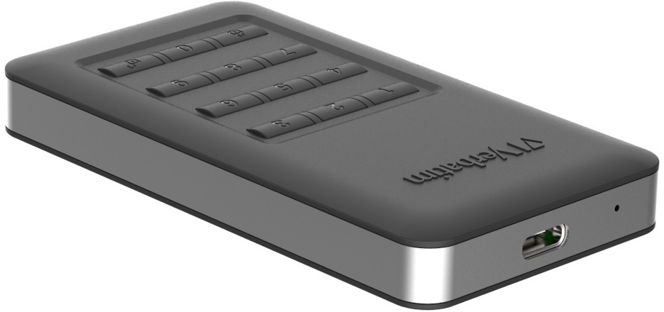 2.5” Внешний HDD Verbatim Store 'n' Go with Keypad Access / USB3.0/USB-C / 2.0TB / Black photo 3
