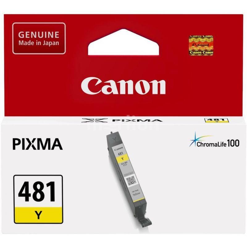 Ink Cartridge Canon CLI-481 Y (2100C001) for Canon PIXMA TS6140, TS8140, TS9140, TR7540, TR8540 photo 1 Ink Cartridge Canon CLI-481 Y (2100C001) for Canon PIXMA TS6140, TS8140, TS9140, TR7540, TR8540 photo 1