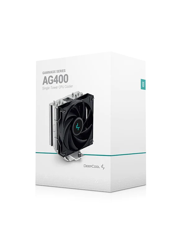 Cooler DEEPCOOL AG400 / Universal / 220W / 500~2000rpm, <31.6dBA / 75.89CFM / Black photo 6