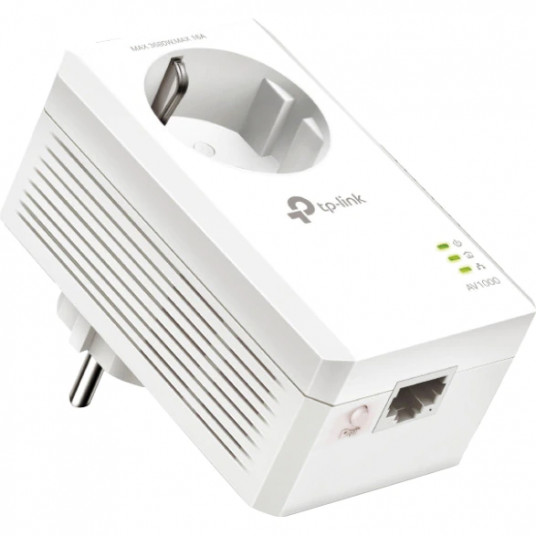 Adaptor Powerline TP-LINK  TL-PA7017P / 1000Mbps  / 1 Gigabit LAN Port photo 1