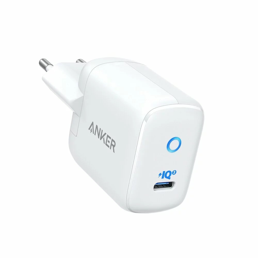 Incarcator USB Anker PowerPort III Mini / PIQ 3.0 / Power Delivery / White photo 1