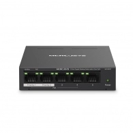 Коммутатор MERCUSYS MS105GP / 5 port / Gigabit / RJ45 / PoE / metal case