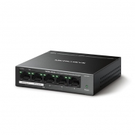 Switch MERCUSYS MS105GP / 5 port / Gigabit / RJ45 / PoE / metal case thumbnav 2