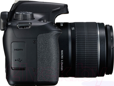 DSLR Camera Canon EOS 4000D EF-S Kit 18-55mm III (3011C015AA) (cu geanta SB130 si card de memorie SD de 16 GB) photo 4