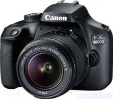 DSLR Camera Canon EOS 4000D EF-S Kit 18-55mm III (3011C015AA) (cu geanta SB130 si card de memorie SD de 16 GB) thumbnav 3