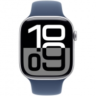 Smart watch Apple Watch Series 10 GPS 46mm Silver Aluminium Case with Denim Sport Band - M/L (MWWM3QI/A) thumbnav 2