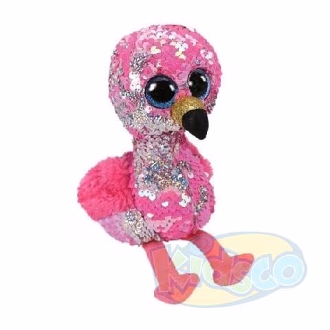 TY TY36437 Bb Pinky - Flippables Flamingo 24cm