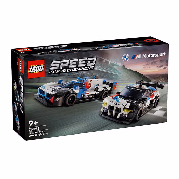 Lego Speed Champions BMW M4 GT3 и BMW M Hybrid V8 76922