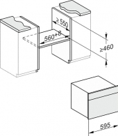 Cuptor cu aburi si microunde incorporabil Miele DGM7440OBSW thumbnav 3