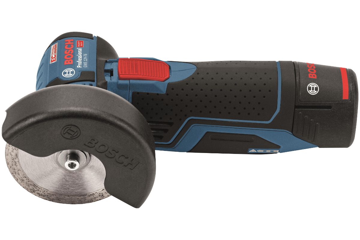 Polizor unghiular acumulator Bosch GWS 12V-76 1x2.0Ah, 0615990M3E photo 1