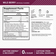 Предтренировочный комплекс Optimum Nutrition ON AMINO ENERGY WILD BERRY 270G thumbnav 3